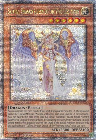 Saffira, Dragon Queen of the Voiceless Voice [Quarter Century Rare] PHNI-EN020