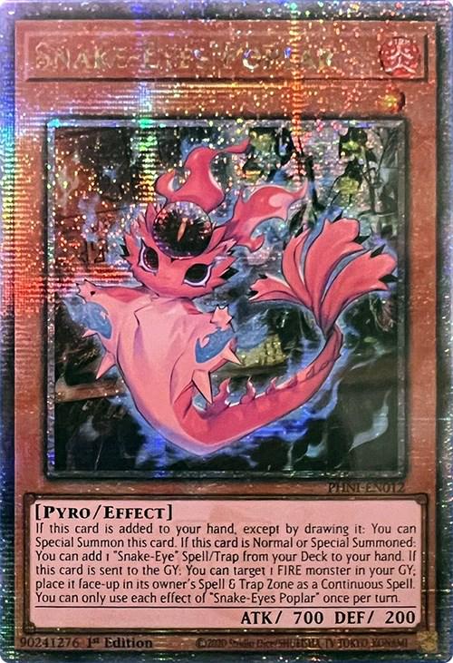 Snake-Eyes Poplar [Quarter Century Rare] PHNI-EN012