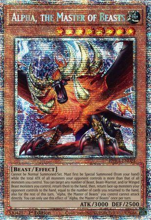 Alpha, the Master of Beasts [Starlight Rare 1st Edition] PHRA-EN023
