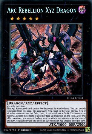 Arc Rebellion Xyz Dragon [1st Edition] PHRA-EN041
