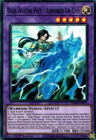 Dual Avatar Feet - Armored Un-Gyo [1st Edition] PHRA-EN033