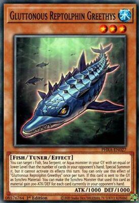 Gluttonous Reptolphin Greethys [1st Edition] PHRA-EN027