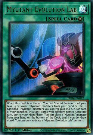 Myutant Evolution Lab [1st Edition] PHRA-EN092