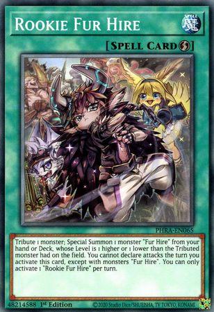 Rookie Fur Hire [1st Edition] PHRA-EN065