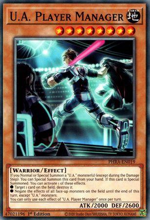 U.A. Player Manager [1st Edition] PHRA-EN019