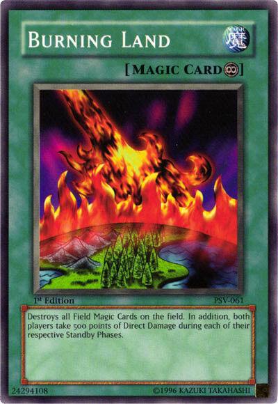 Burning Land [1st Edition] PSV-061