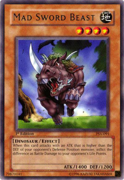 Mad Sword Beast [1st Edition] PSV-091