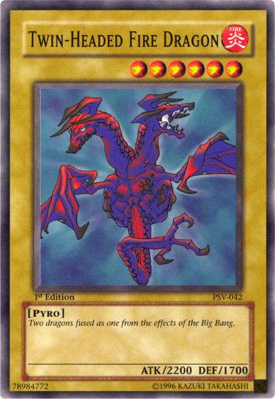Twin-Headed Fire Dragon [1st Edition] PSV-042