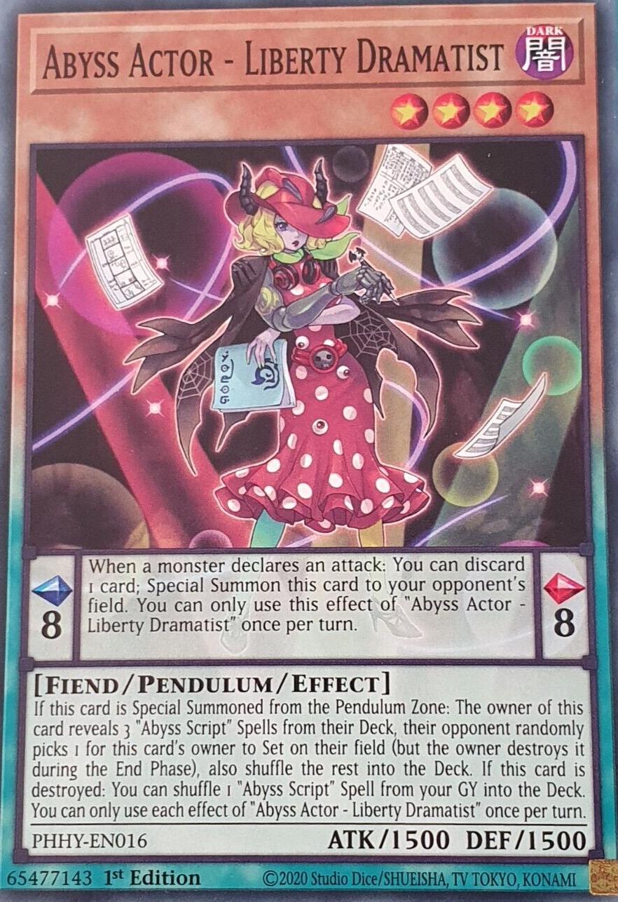 Abyss Actor - Liberty Dramatist PHHY-EN016