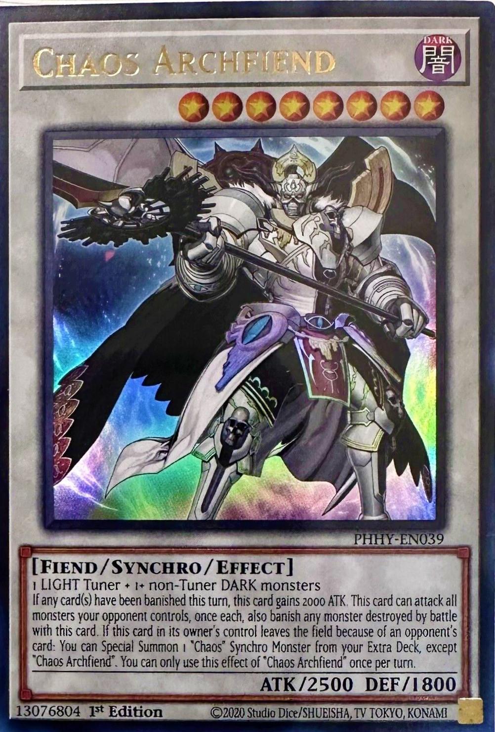 Chaos Archfiend PHHY-EN039