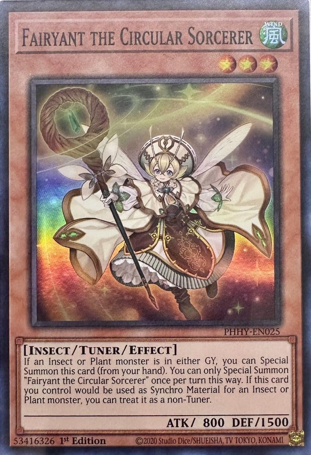 Fairyant the Circular Sorcerer PHHY-EN025