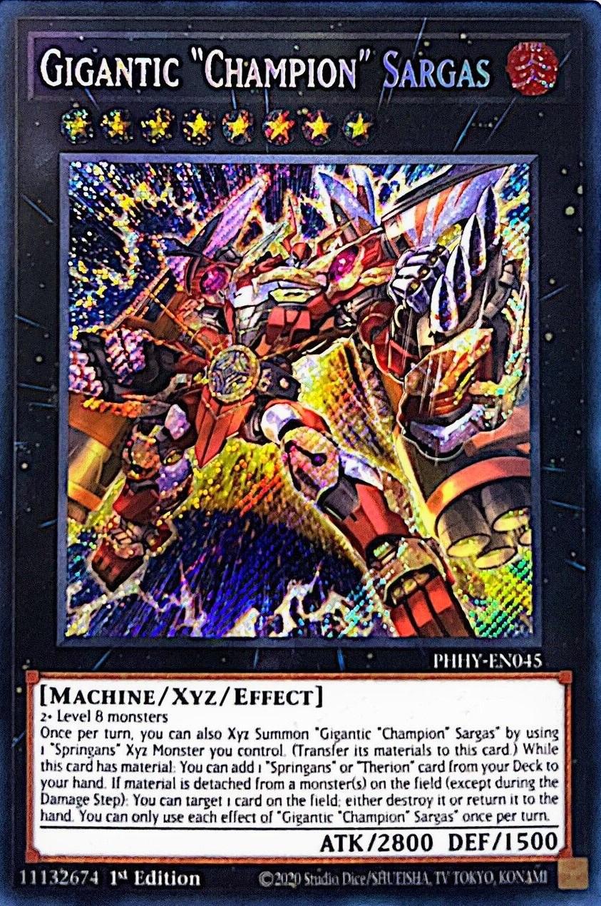 Gigantic Champion Sargas PHHY-EN045