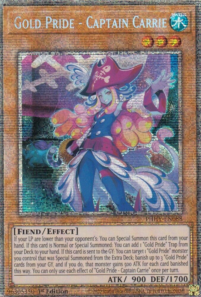 Gold Pride - Captain Carrie [Starlight Rare] PHHY-EN088