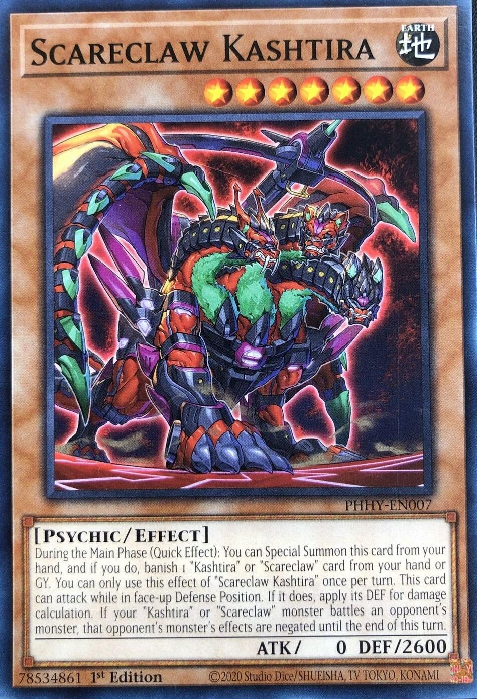 Scareclaw Kashtira PHHY-EN007