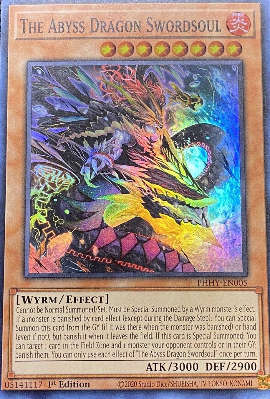 The Abyss Dragon Swordsoul PHHY-EN005
