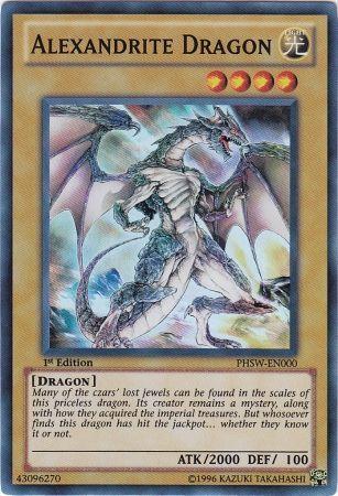 Alexandrite Dragon [1st Edition] PHSW-EN000