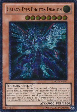 Galaxy-Eyes Photon Dragon [Ultimate Rare] PHSW-EN011