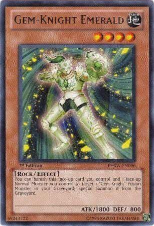 Gem-Knight Emerald [1st Edition] PHSW-EN096