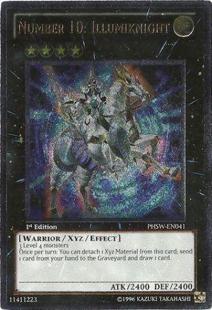 Number 10: Illumiknight [Ultimate Rare 1st Edition] PHSW-EN041
