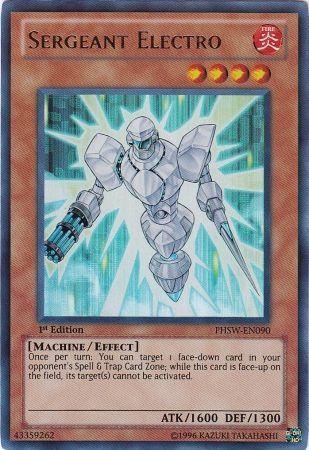 Sergeant Electro [1st Edition] PHSW-EN090