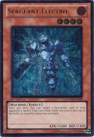 Sergeant Electro [Ultimate Rare 1st Edition] PHSW-EN090