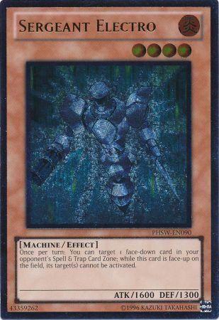 Sergeant Electro [Ultimate Rare] PHSW-EN090