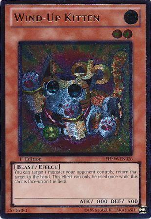 Wind-Up Kitten [Ultimate Rare 1st Edition] PHSW-EN026
