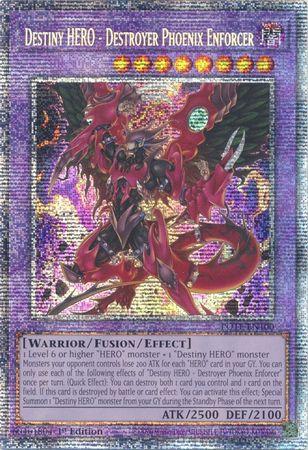 Destiny HERO - Destroyer Phoenix Enforcer [Starlight Rare 1st Edition] POTE-EN100
