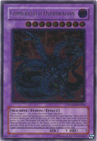 Chimeratech Overdragon [Ultimate Rare] POTD-EN034