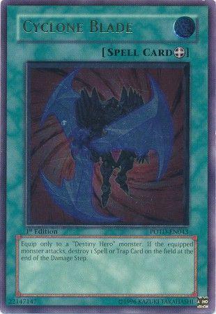 Cyclone Blade [Ultimate Rare 1st Edition] POTD-EN043