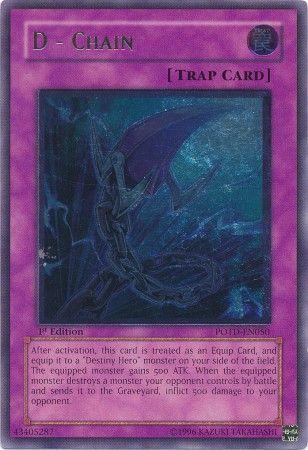 D - Chain [Ultimate Rare 1st Edition] POTD-EN050