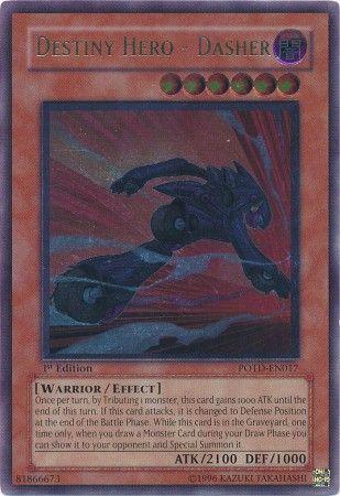 Destiny HERO - Dasher [Ultimate Rare 1st Edition] POTD-EN017