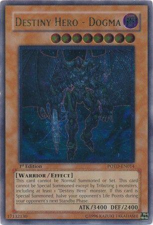 Destiny HERO - Dogma [Ultimate Rare 1st Edition] POTD-EN014