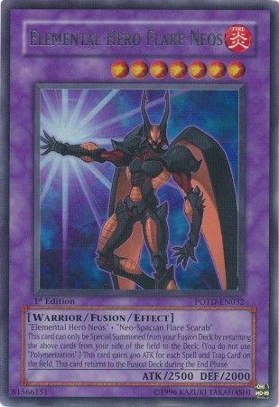 Elemental HERO Flare Neos [1st Edition] POTD-EN032