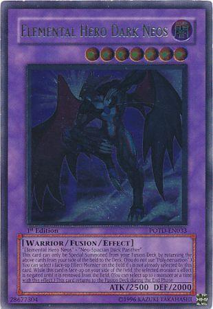 Elemental Hero Dark Neos [Ultimate Rare 1st Edition] POTD-EN033