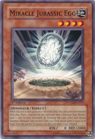 Miracle Jurassic Egg [1st Edition] POTD-EN021