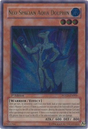 Neo-Spacian Aqua Dolphin [Ultimate Rare 1st Edition] POTD-EN003