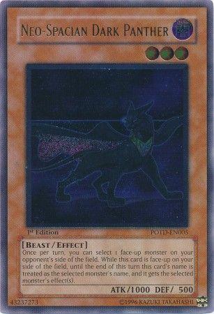Neo-Spacian Dark Panther [Ultimate Rare 1st Edition] POTD-EN005