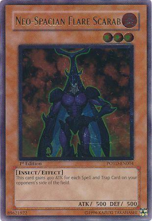 Neo-Spacian Flare Scarab [Ultimate Rare 1st Edition] POTD-EN004