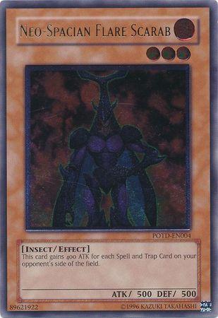Neo-Spacian Flare Scarab [Ultimate Rare] POTD-EN004