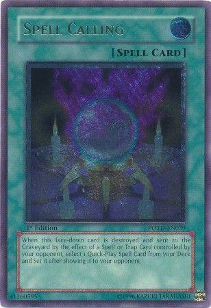 Spell Calling [Ultimate Rare 1st Edition] POTD-EN039