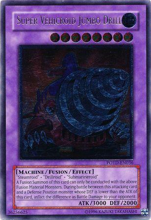 Super Vehicroid Jumbo Drill [Ultimate Rare] POTD-EN036