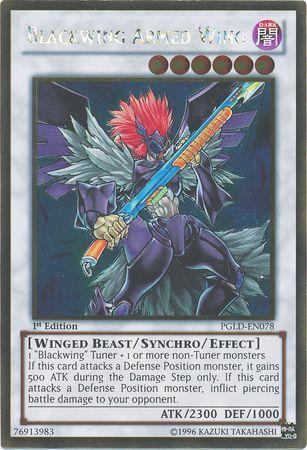 Blackwing Armed Wing [1st Edition] PGLD-EN078
