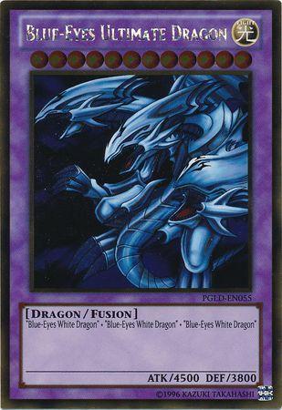 Blue-Eyes Ultimate Dragon PGLD-EN055