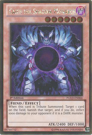 Caius the Shadow Monarch [1st Edition] PGLD-EN066