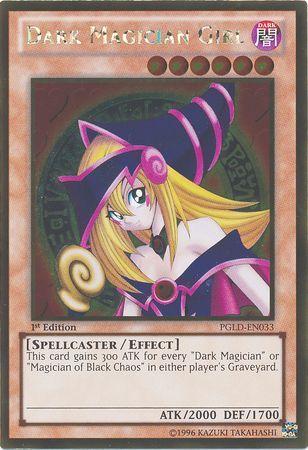 Dark Magician Girl [1st Edition] PGLD-EN033