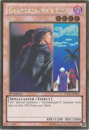 Gravekeeper's Spy [1st Edition] PGLD-EN082