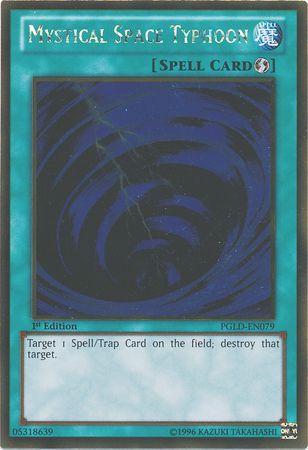 Mystical Space Typhoon [1st Edition] PGLD-EN079