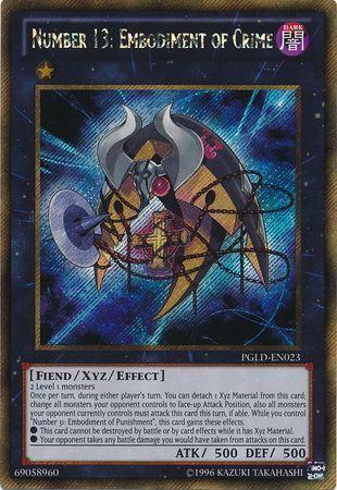 Number 13: Embodiment of Crime PGLD-EN023