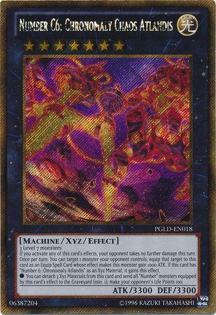 Number C6: Chronomaly Chaos Atlandis PGLD-EN018